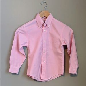 Pink Brooks Brothers Boys Dress Shirt